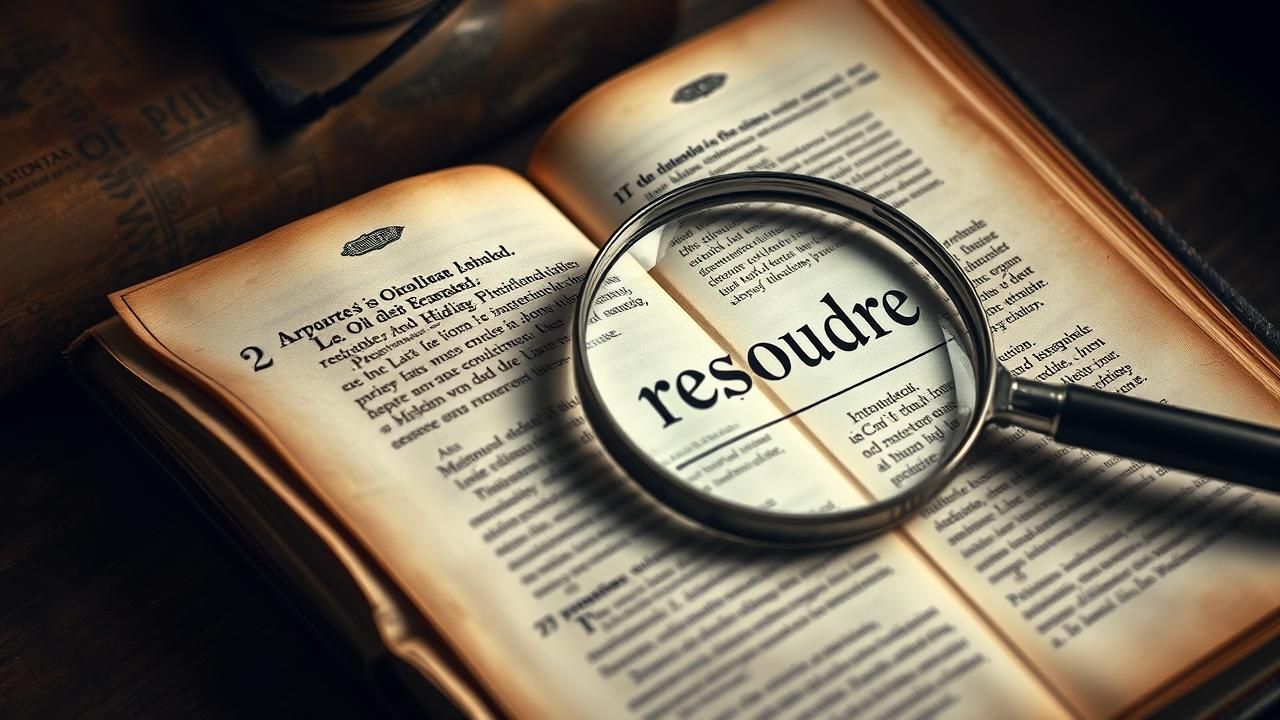 Origine Latine Verbe Resoudre Pieges 2024