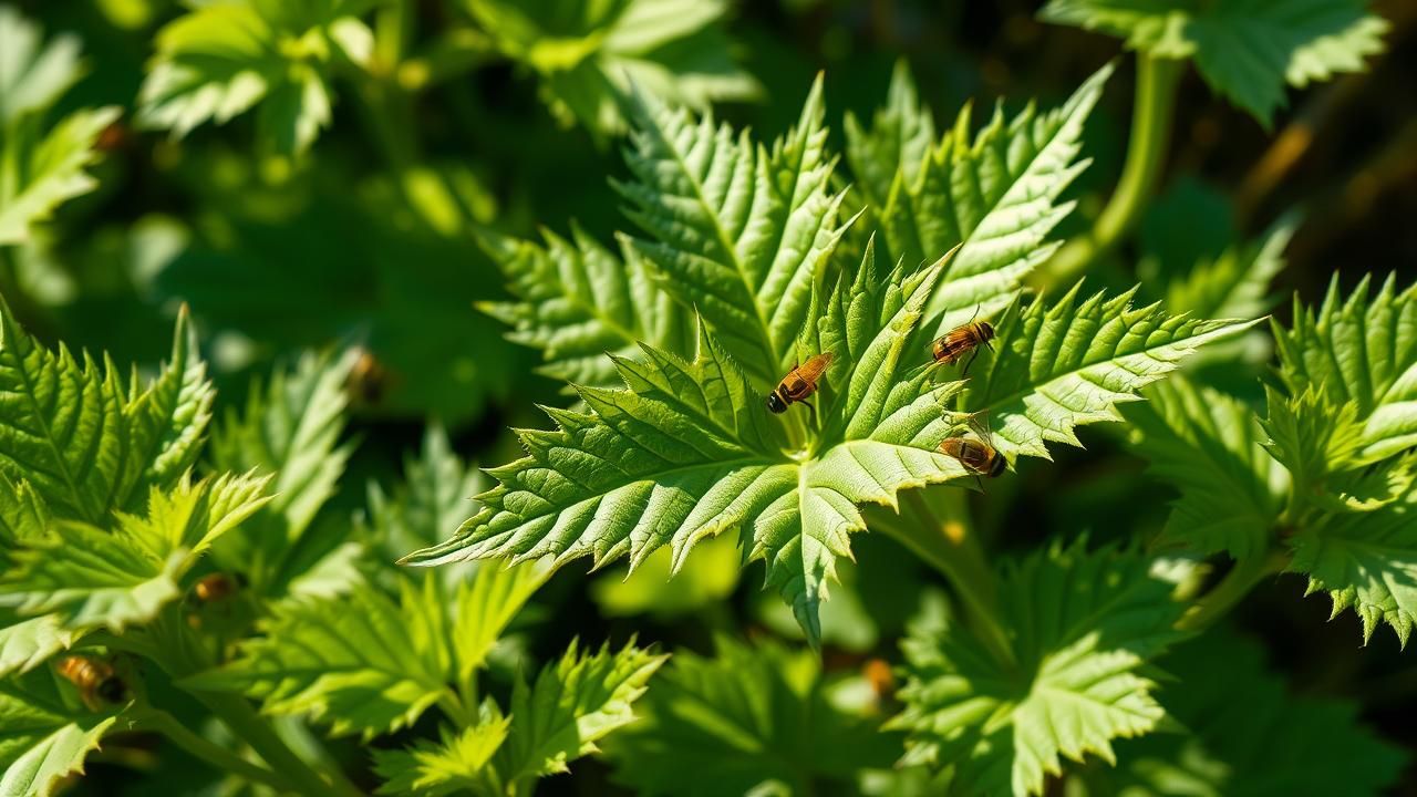 Ortie Tresor Foret Bienfaits Caches