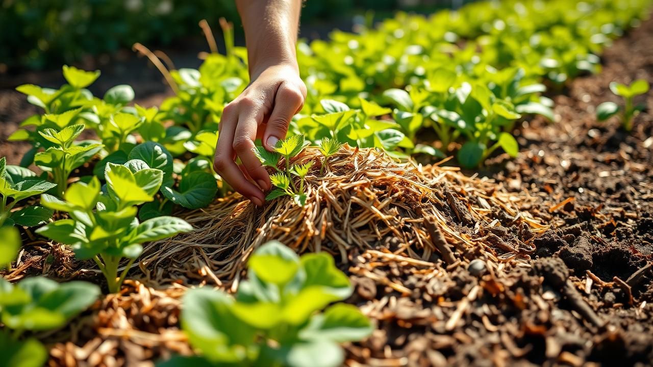 Paillage Avril Protege Jardin Recoltes