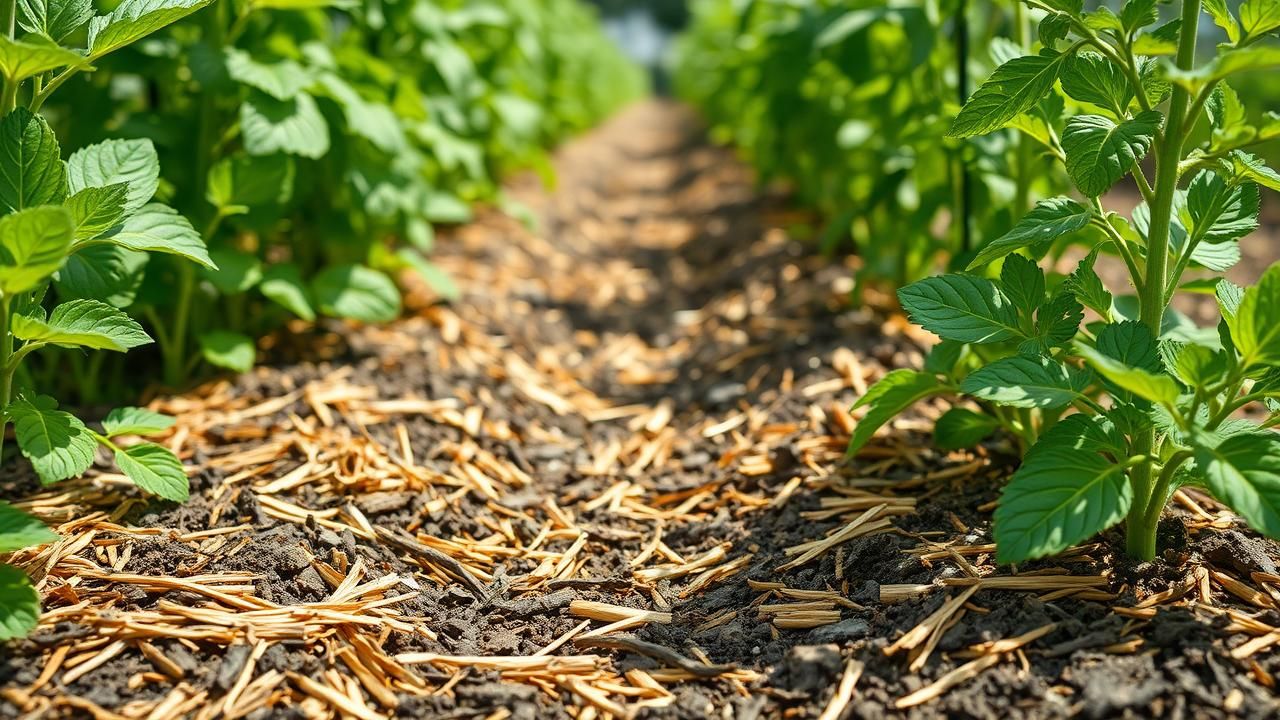 Paillage Naturel Potager Canicule