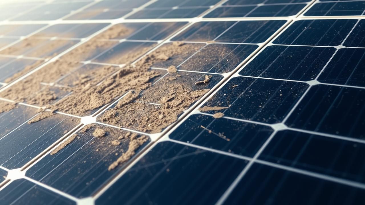 Panneaux Solaires Erreur Reduit Production