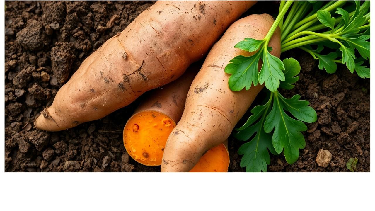 Patate Douce Tubercule Facile Jardin