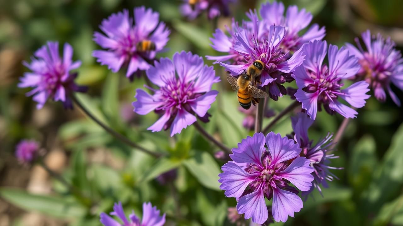 Phacelie Plante Jardin Abeilles
