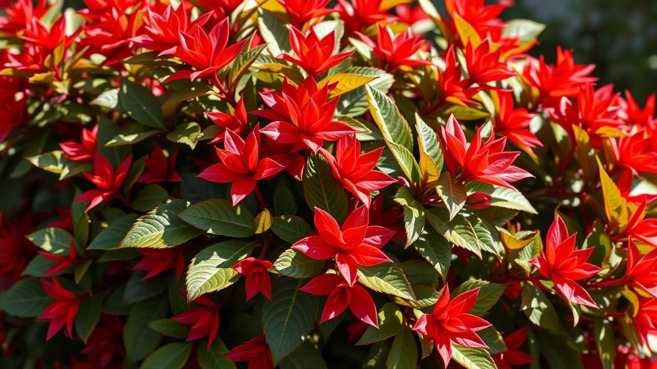 Photinia Feuillage Change Lumiere