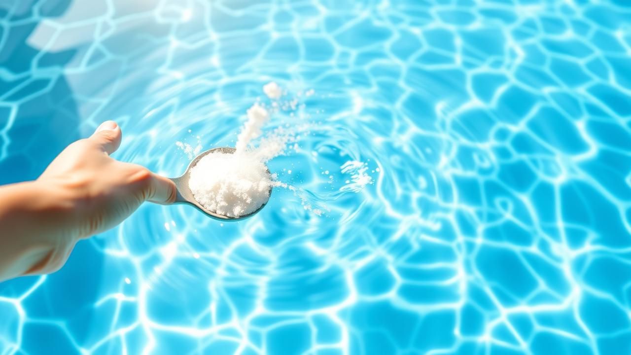 Piscine Bicarbonate Solution Eau Cristalline