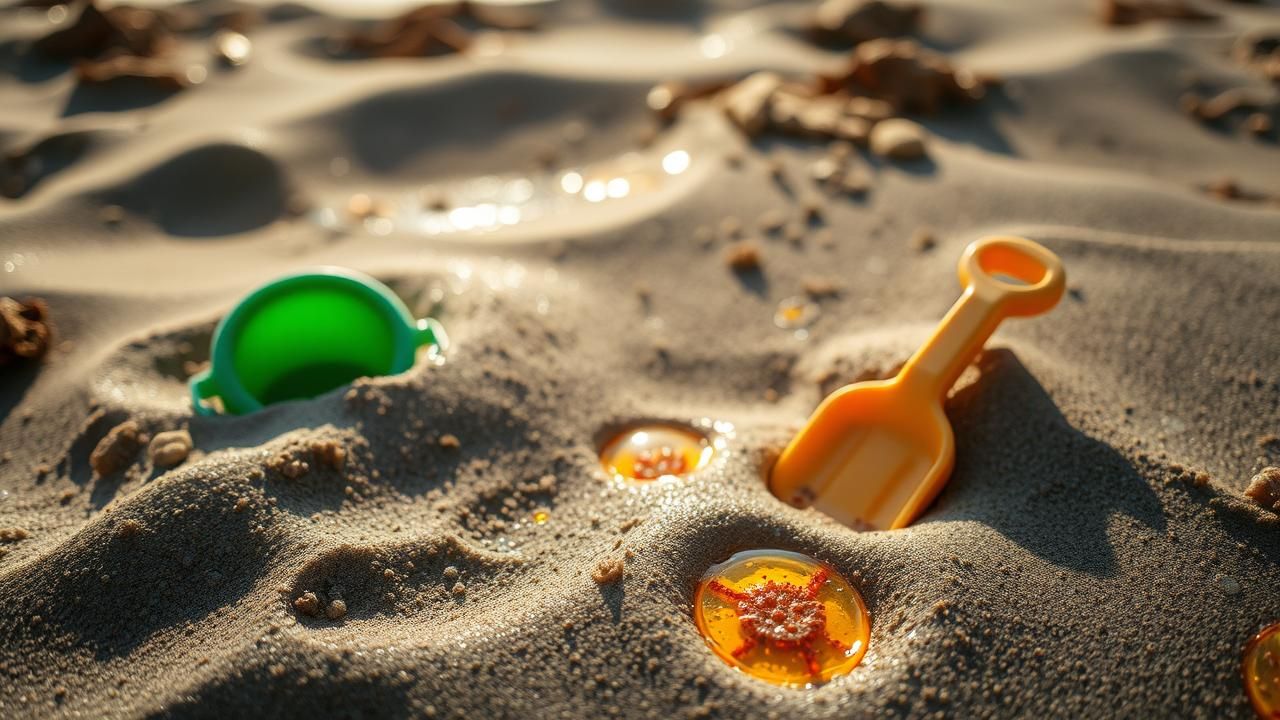 Plage Ete Danger Sable Sante