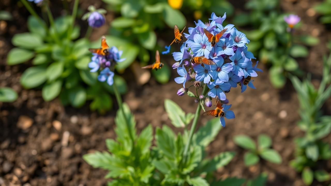 Plante Meconnue Attire Abeilles Jardin