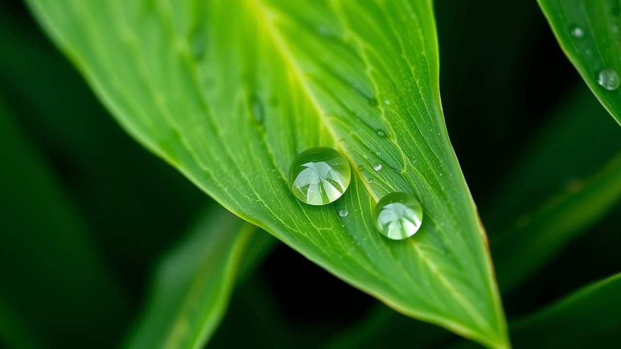 Plante Pleure Quand Assez Eau