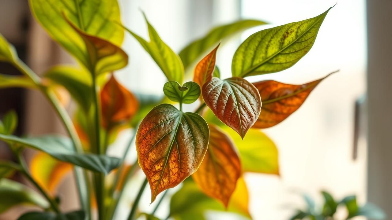 Plantes Interieur Feuilles Brunissent Comment Sauver