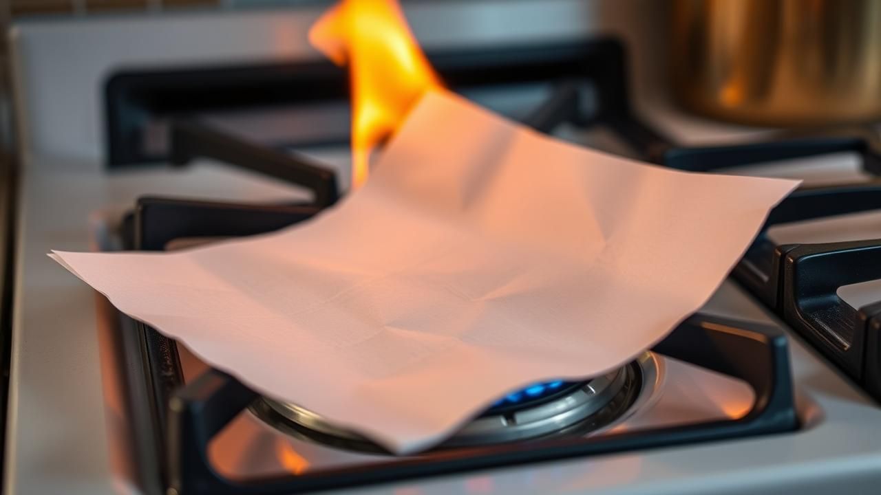 Plaque Cuisson Astuce Danger Incendie