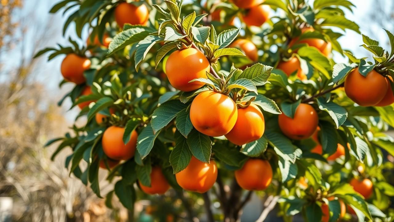 Plaqueminier Arbre Resistant Jardins Secheresse