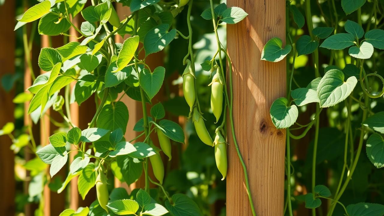 Pois Grimpants Potager Productif Espace