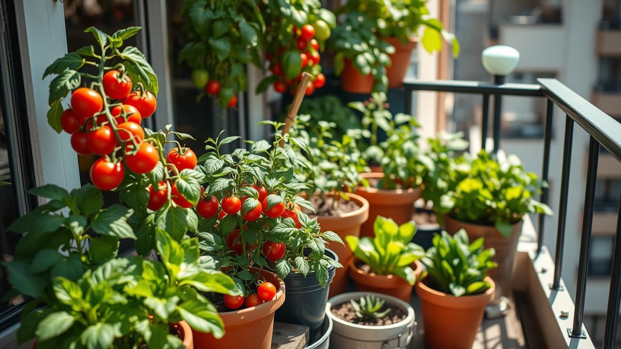 Potager Balcon Tomates Astuces