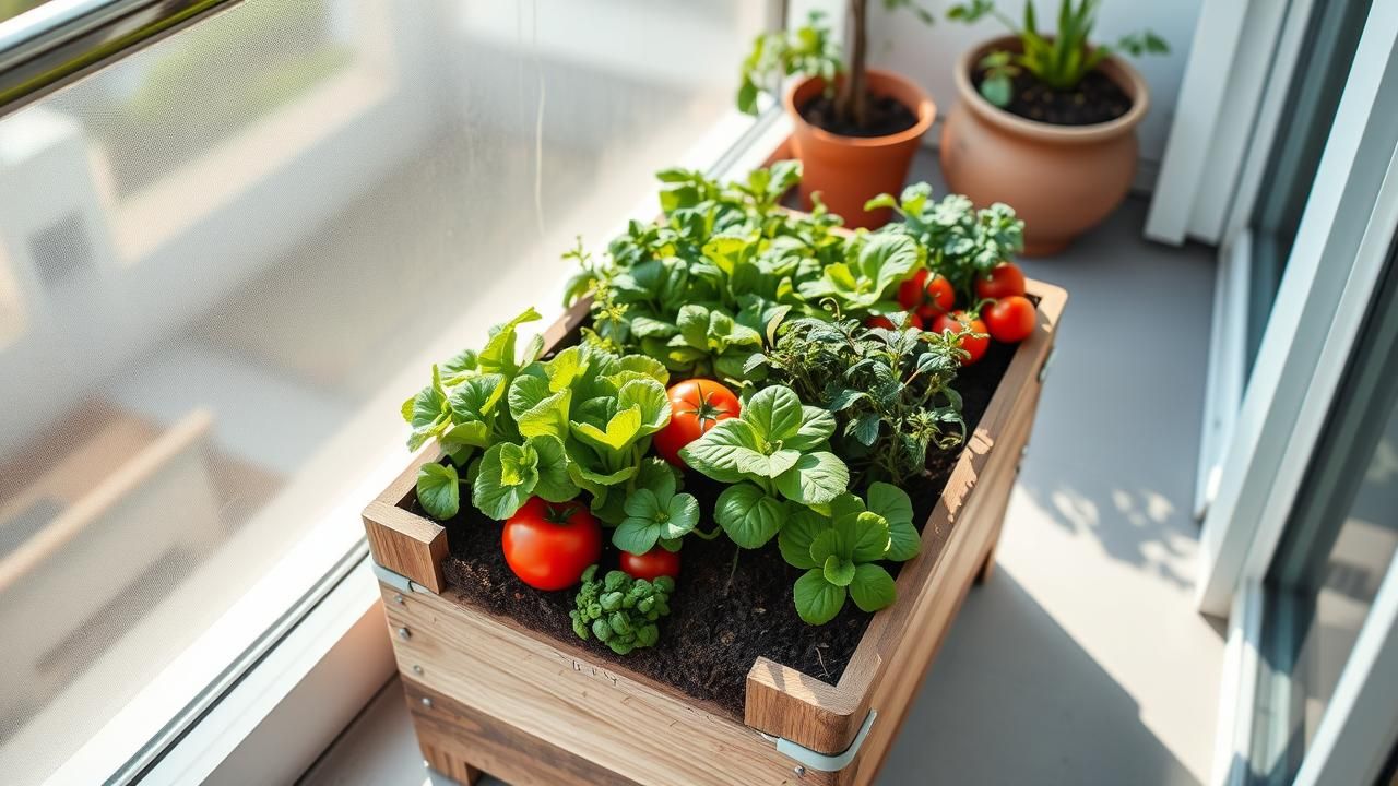 Potager Carre Legumes Frais 3 Semaines