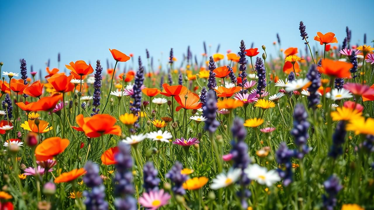 Prairie Fleurie Melange Magique Jardin Colore