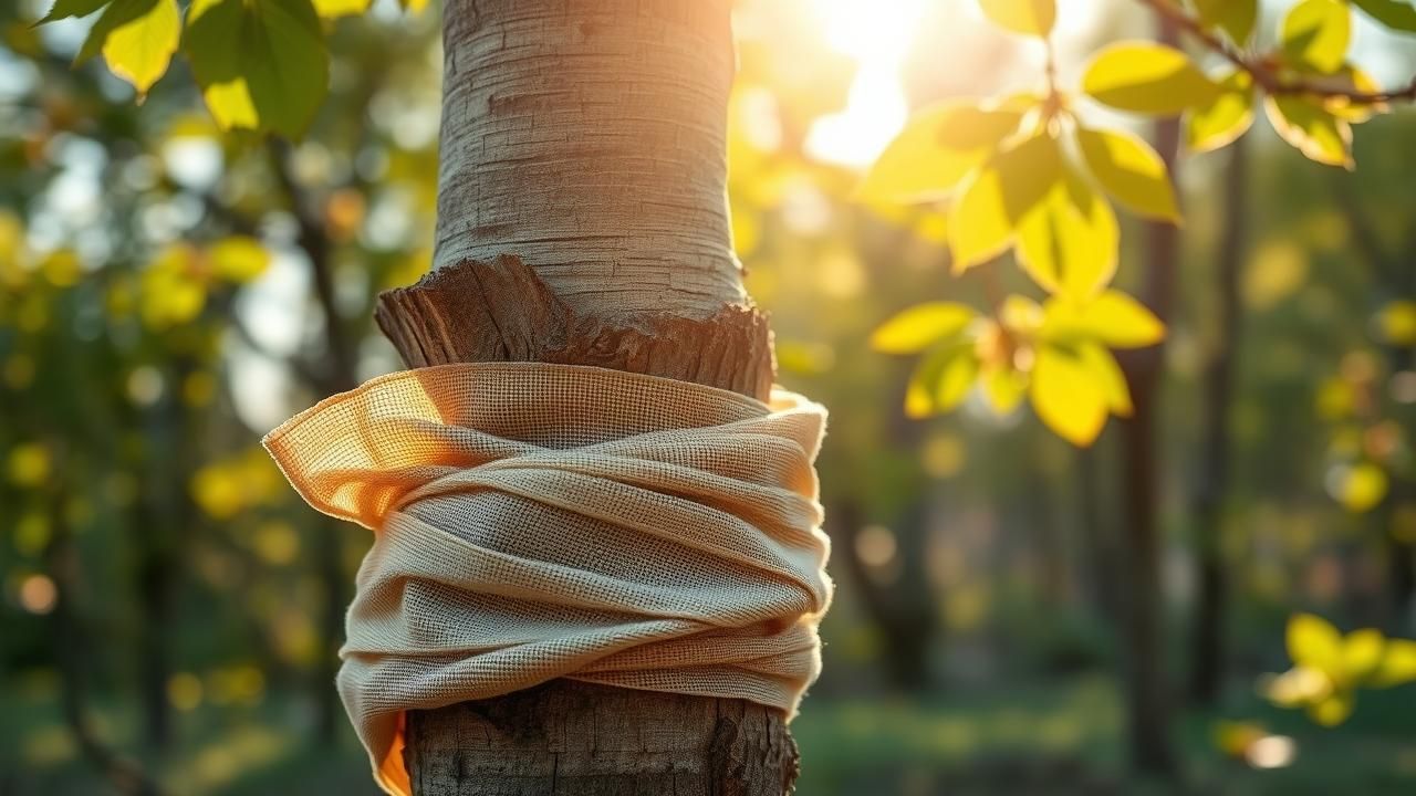Protegez Vos Jeunes Arbres Du Soleil