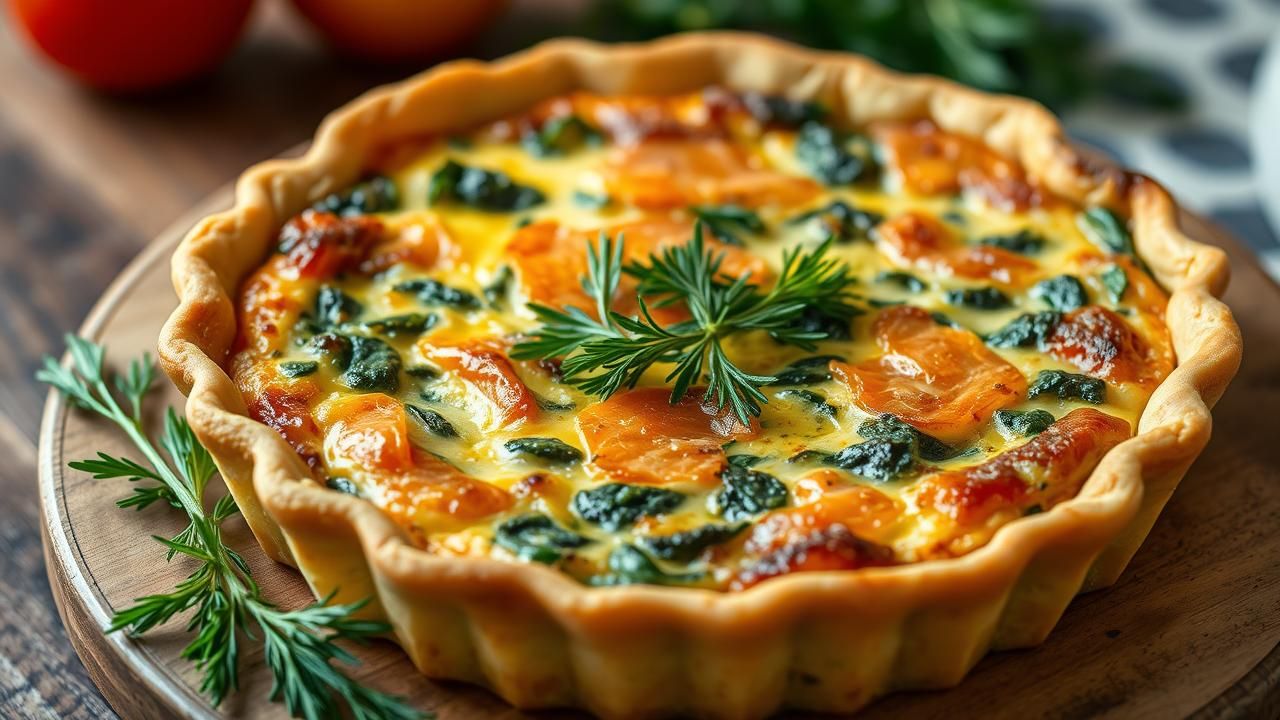 Quiche Epinards Saumon Recette Facile
