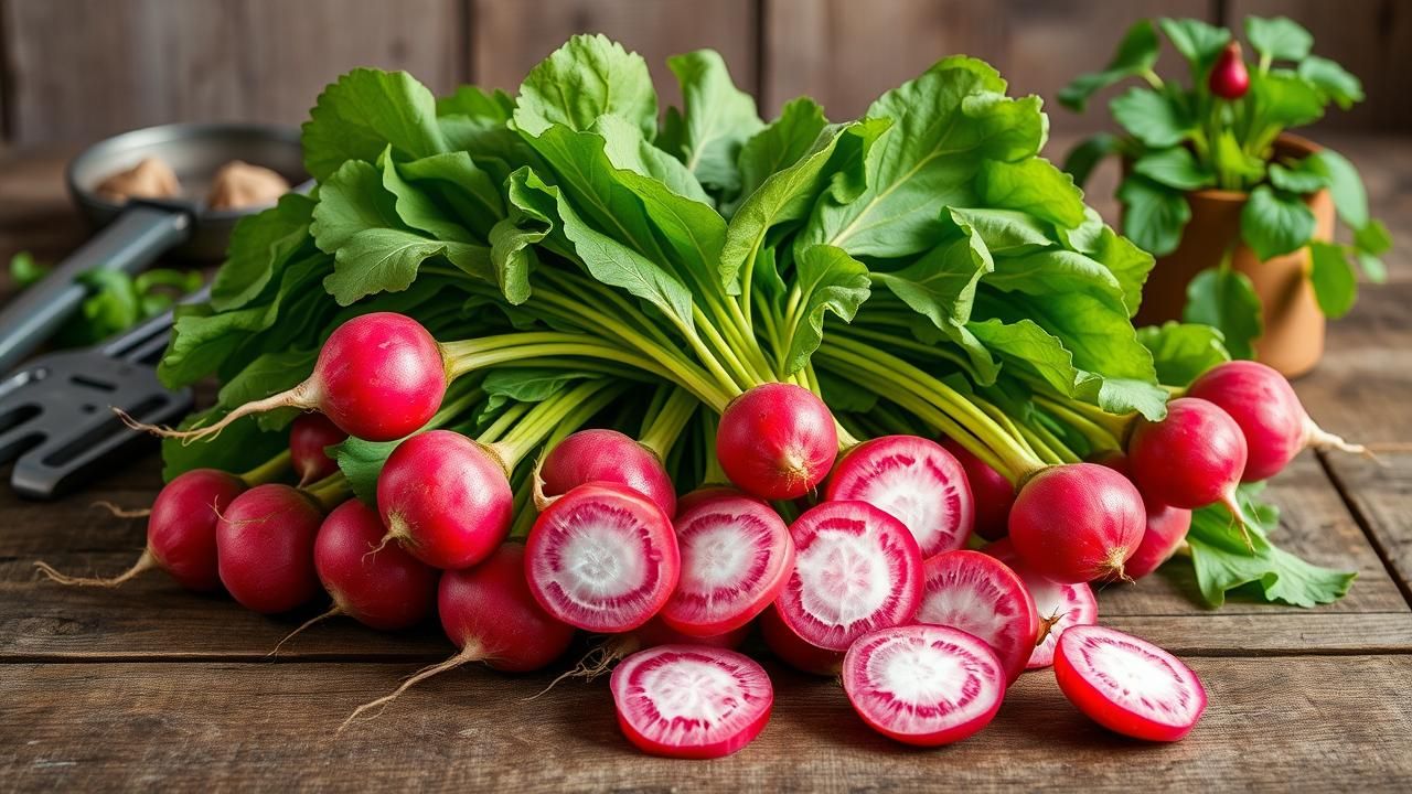 Radis Legume Vertus Sante Jardin