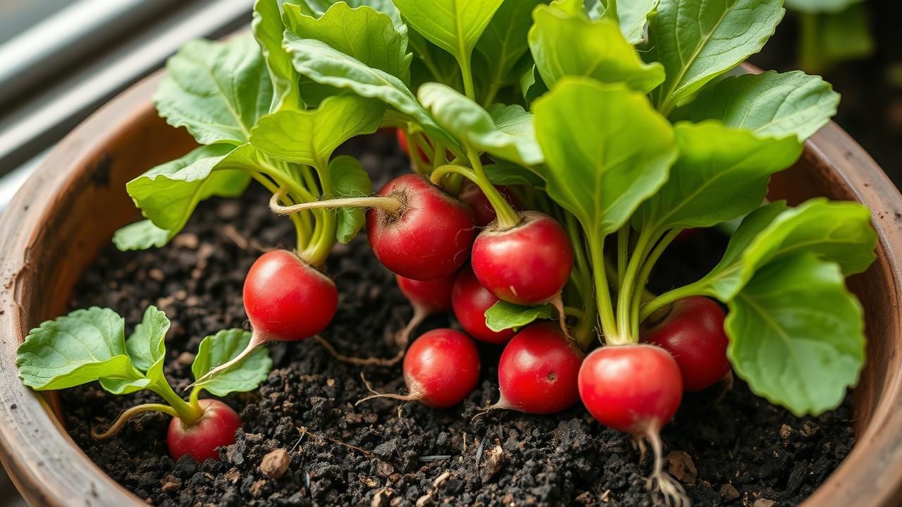 Radis Maison Recolte Premiers Legumes