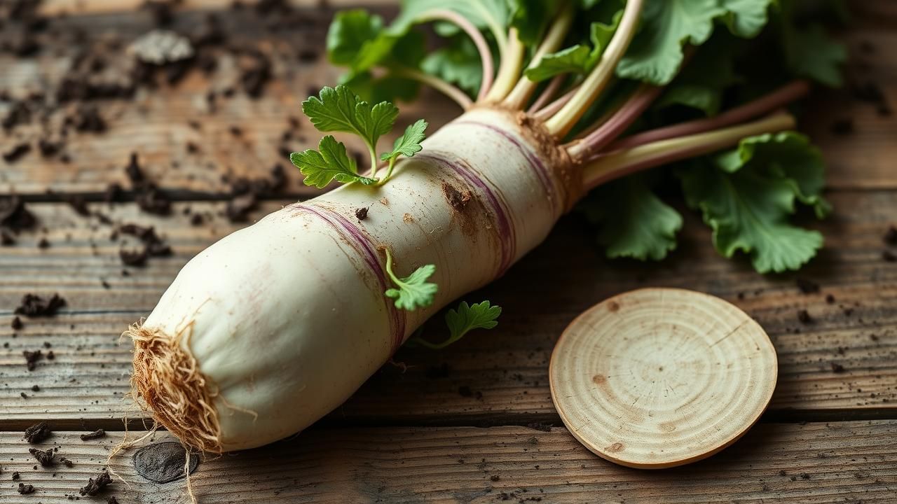 Raifort Legume Oublie Reveille Plats