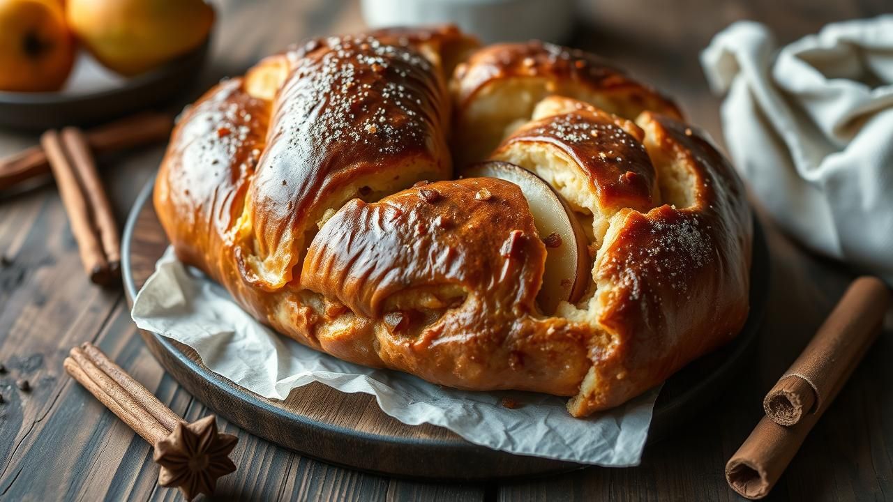 Recette Brioche Poires Epices