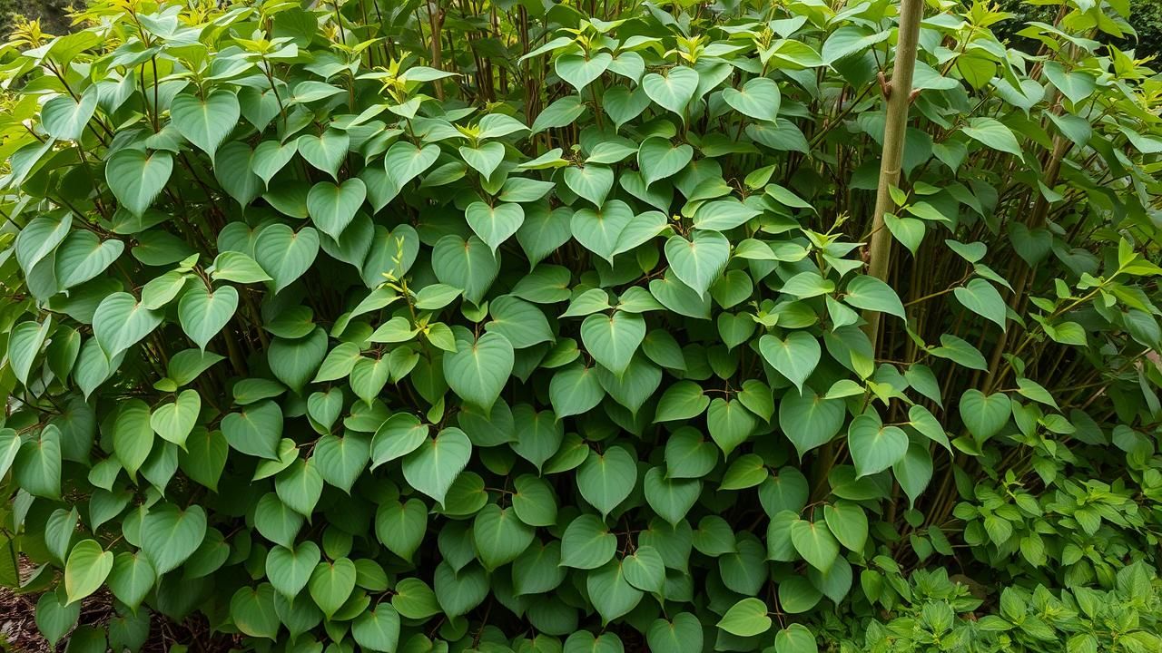 Renouee Japon Plante Invasive Destructrice
