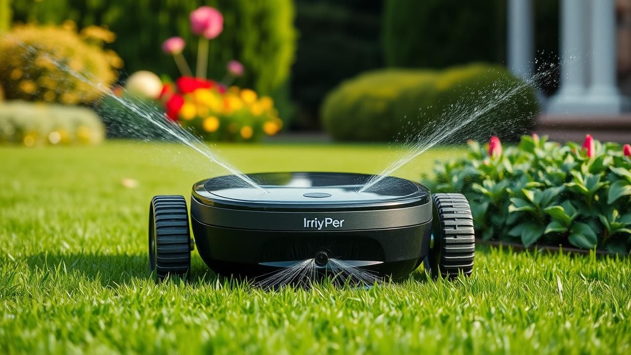 Robot Arroseur Irrisense Revolution Jardin 2025