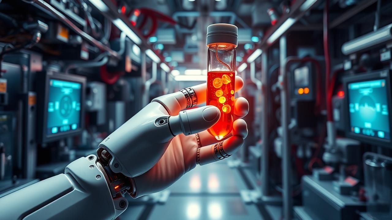Robotique Sang Artificiel Industrie Chimique