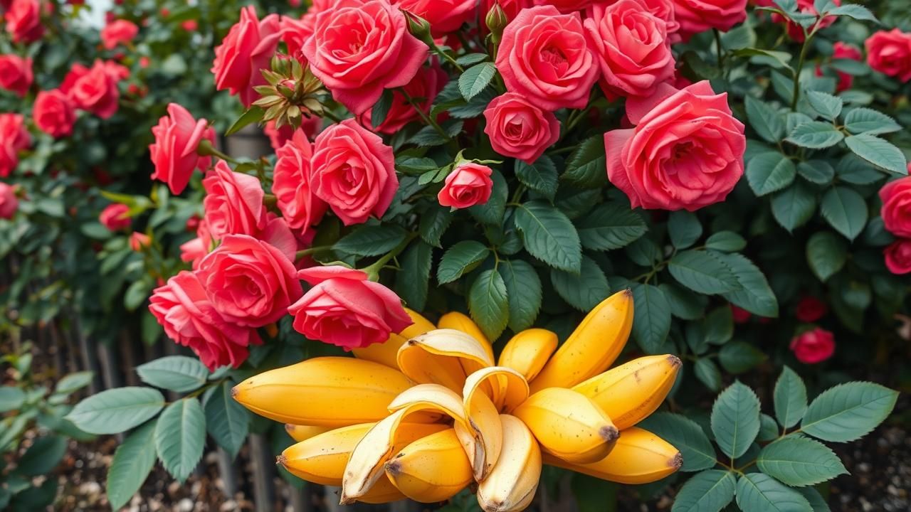 Rosiers Astuce Banane Floraison 70 Pourcent