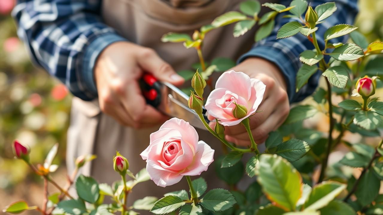Rosiers Taille Marche Floraison Exceptionnelle