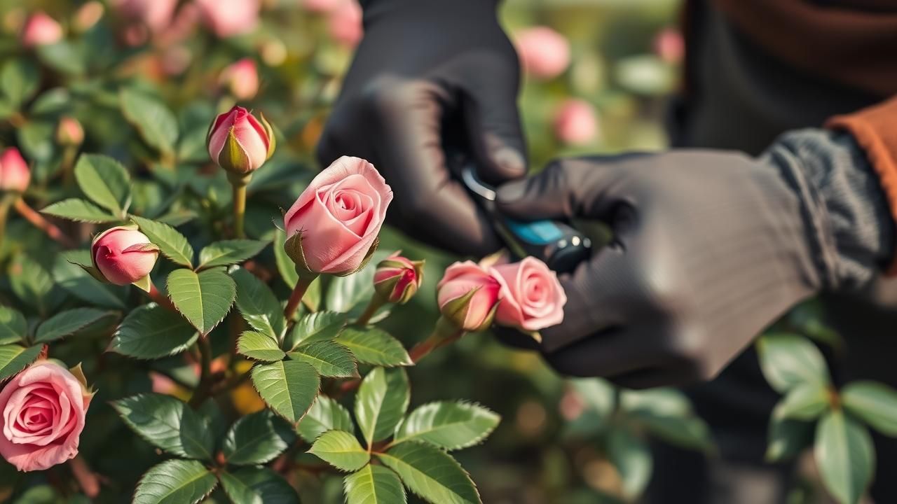 Rosiers Taille Printaniere Floraison