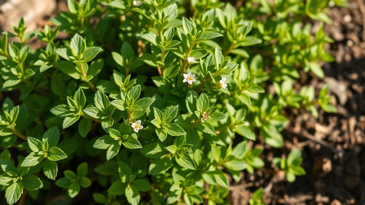 Sarriete Vivace Renait Chaque Printemps