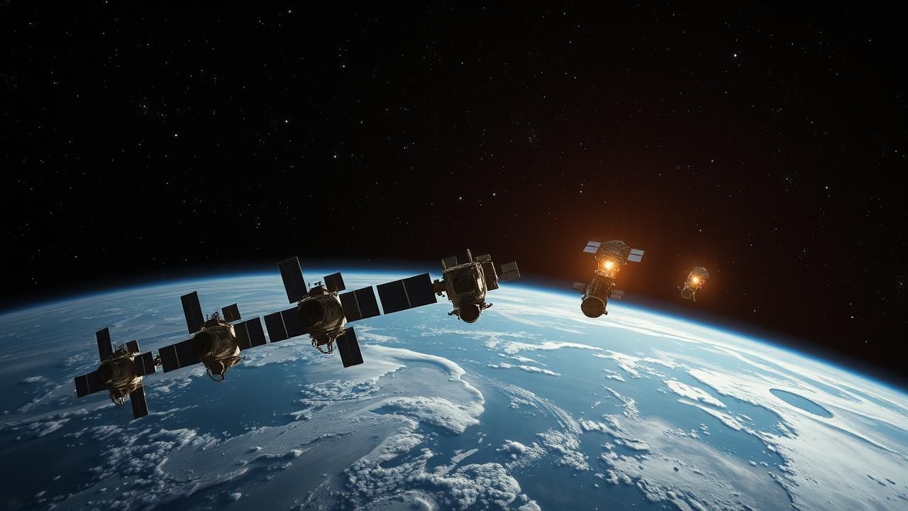 Satellites Militaires Dysfonctionnements Menace Inedite