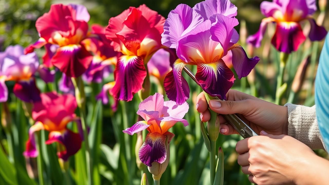 Secret Horticulteurs Iris Florissants