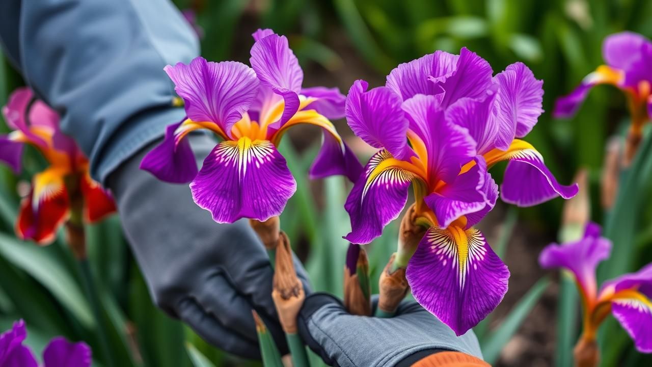 Secret Jardinier Technique Double Floraison Iris