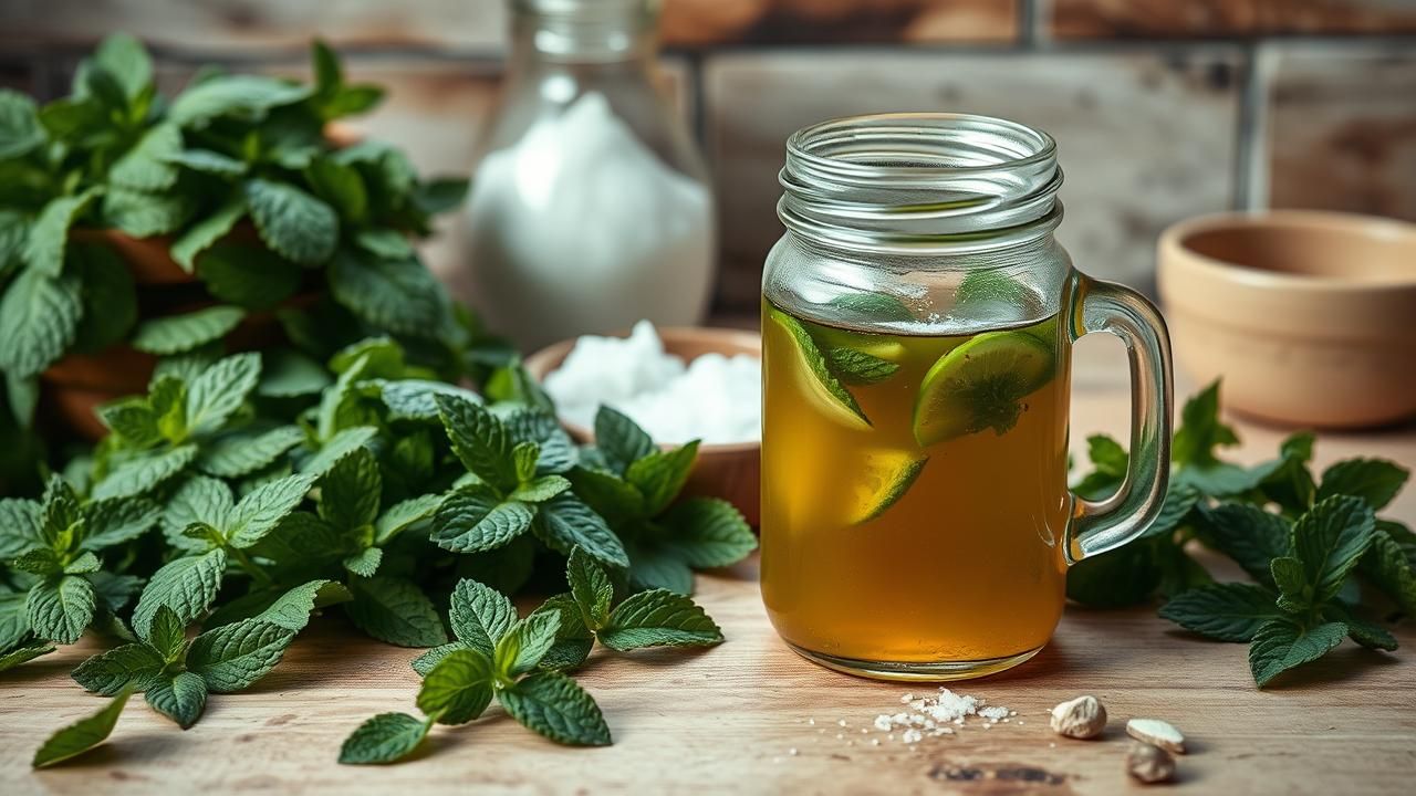 Sirop De Menthe Maison Recette De Grand Mere