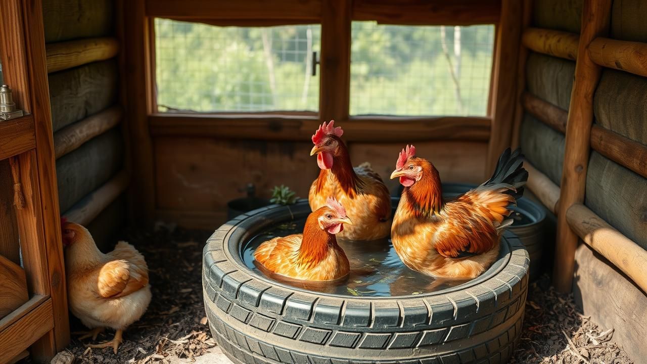 Spa Poules Dechets Ecolo