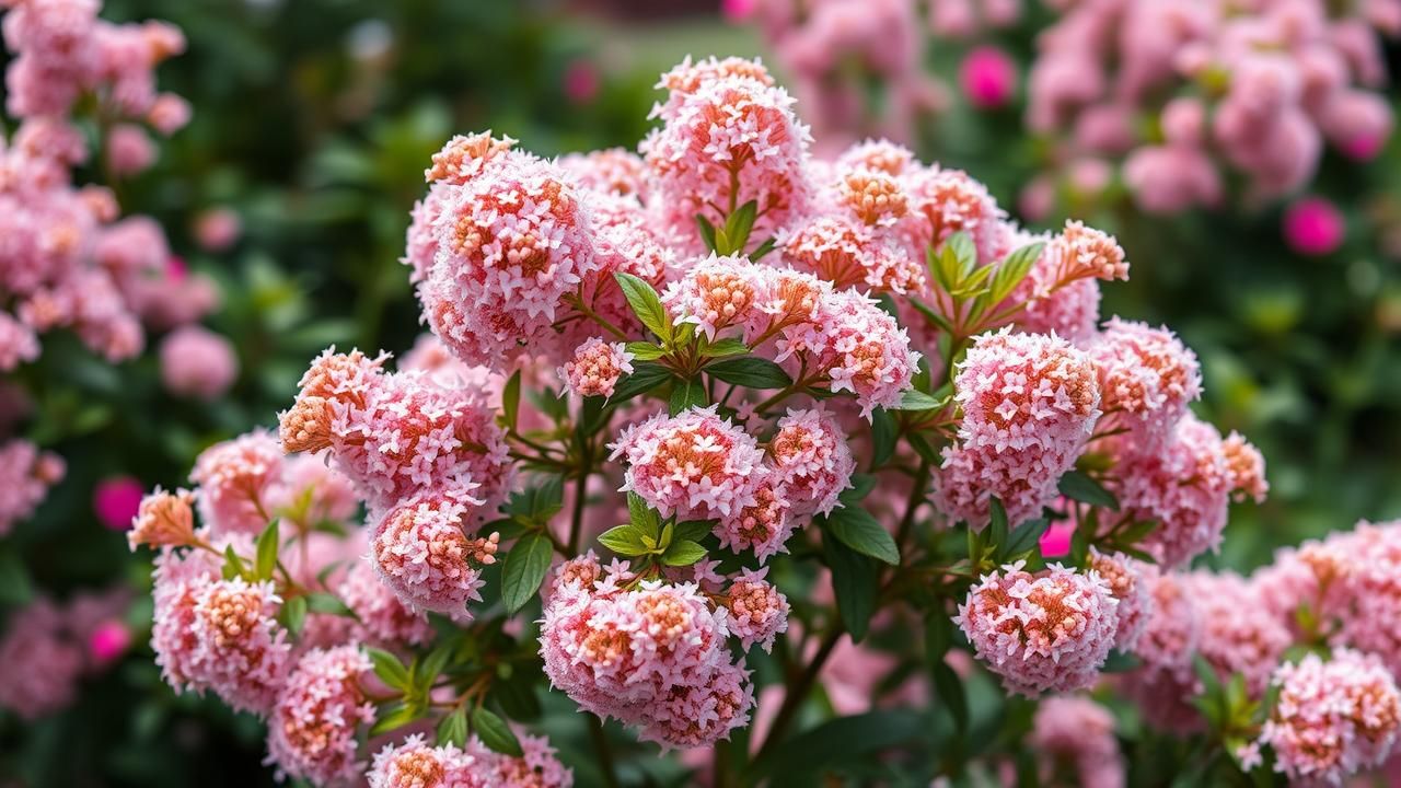 Spiree Japonais Arbuste Fleurit Mois