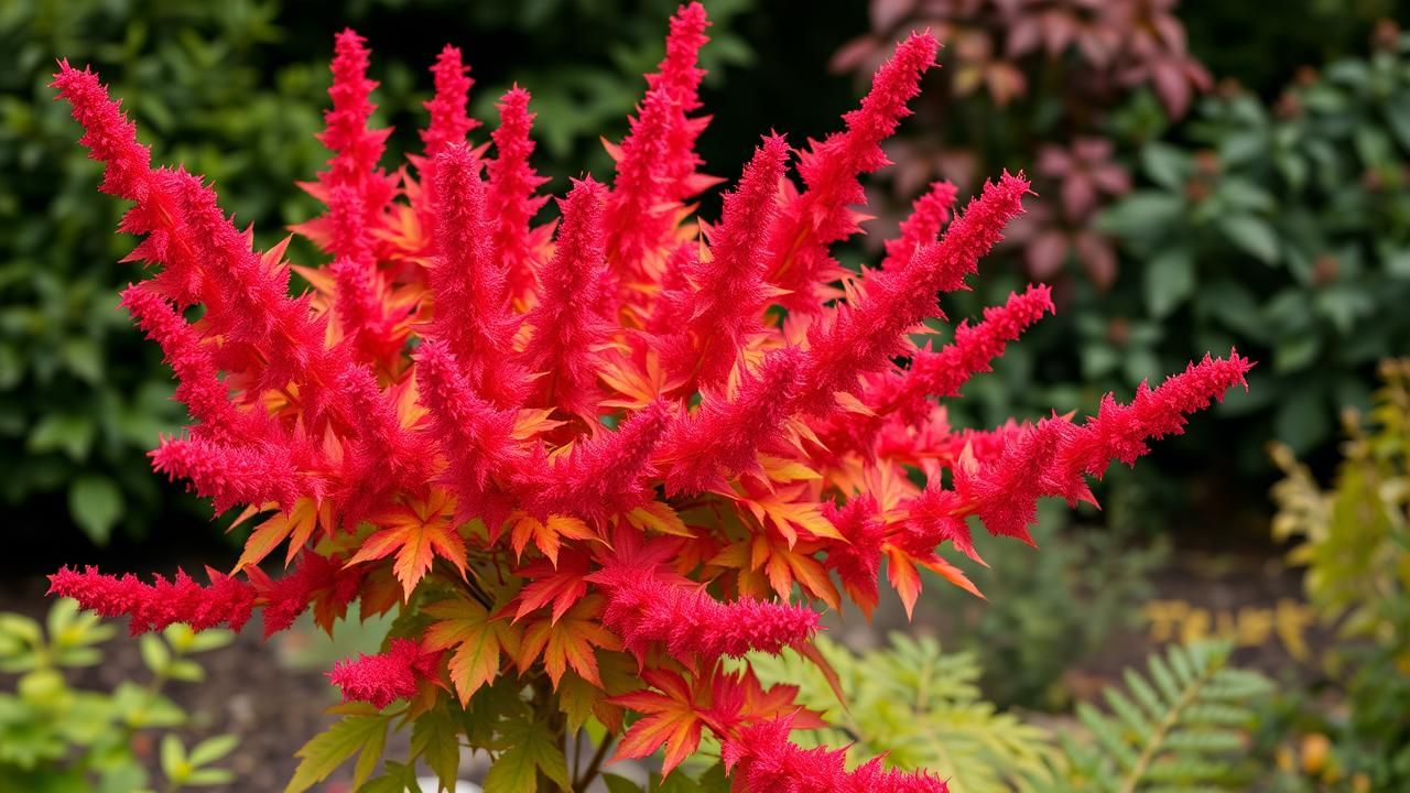 Sumac Vinaigrier Couleurs Flamboyantes Jardin