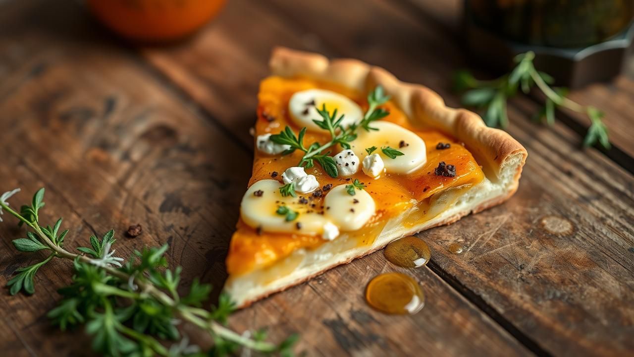 Tarte Fenouil Chevre Miel