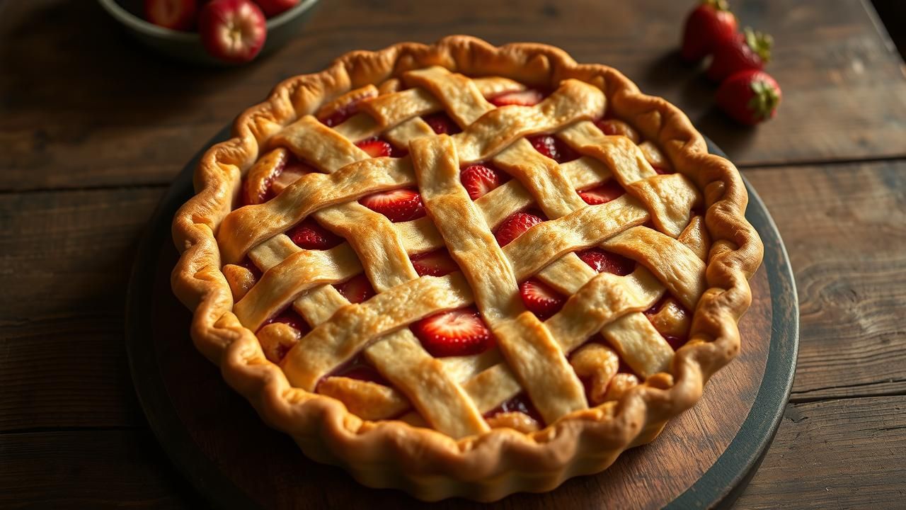 Tarte Fraises Rhubarbe Recette Irresistible