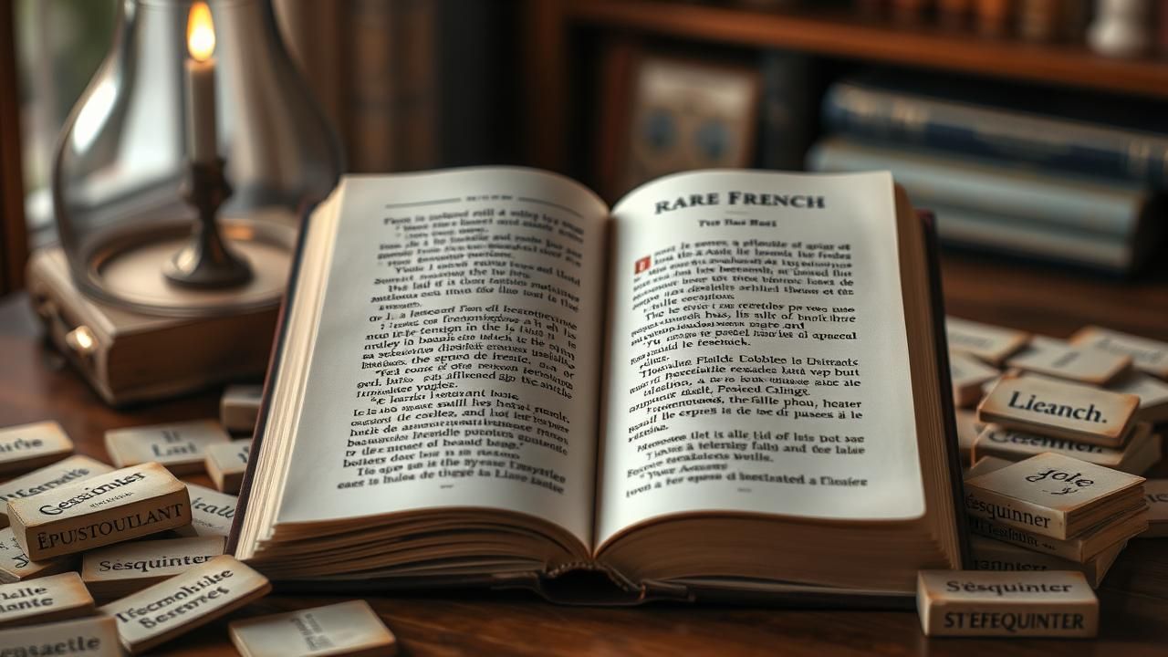 Testez Vocabulaire Francais 15 Mots Rares