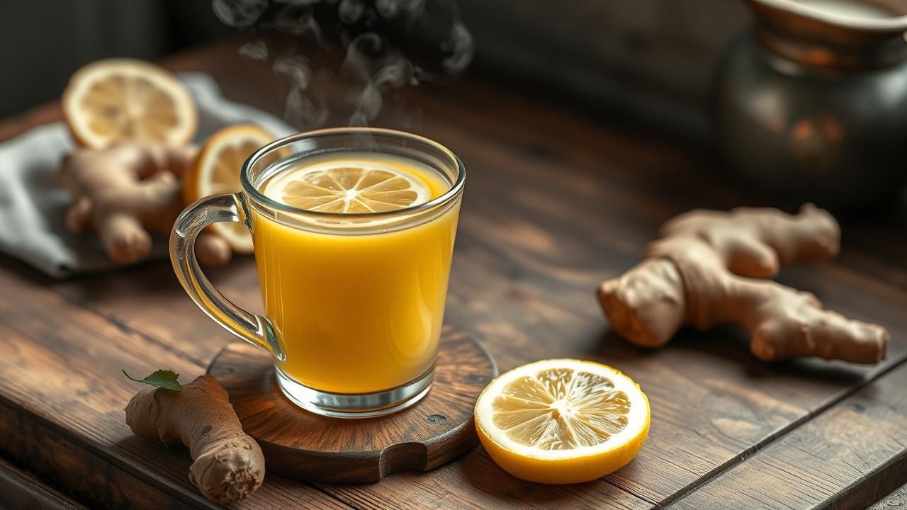 The Gingembre Citron Effets Sante