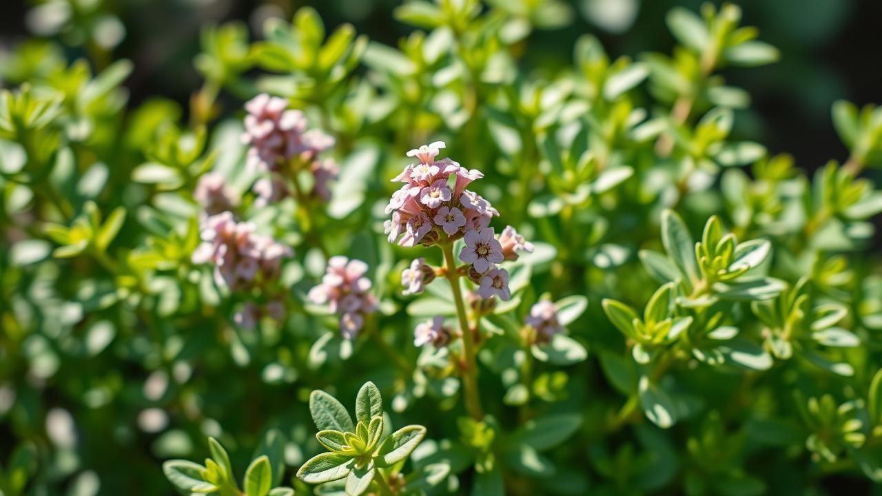 Thym Citron Plante Magique Jardin