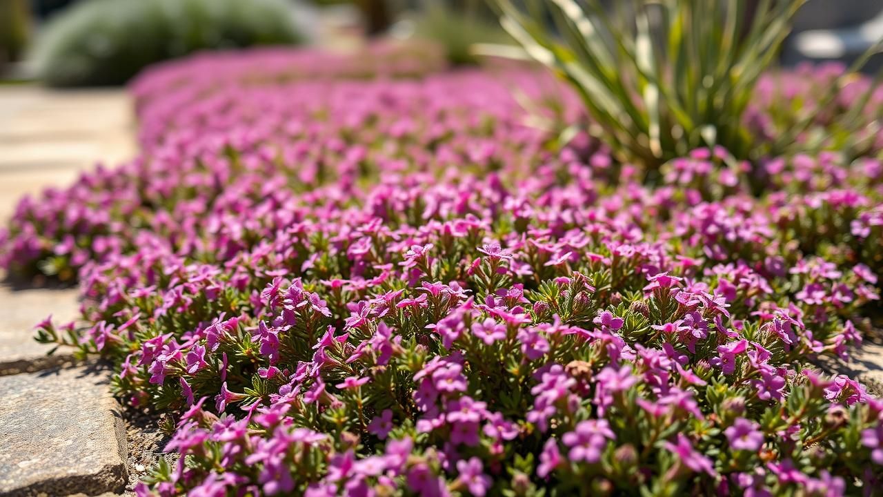 Thym Serpolet Plante Parfaite Dalles