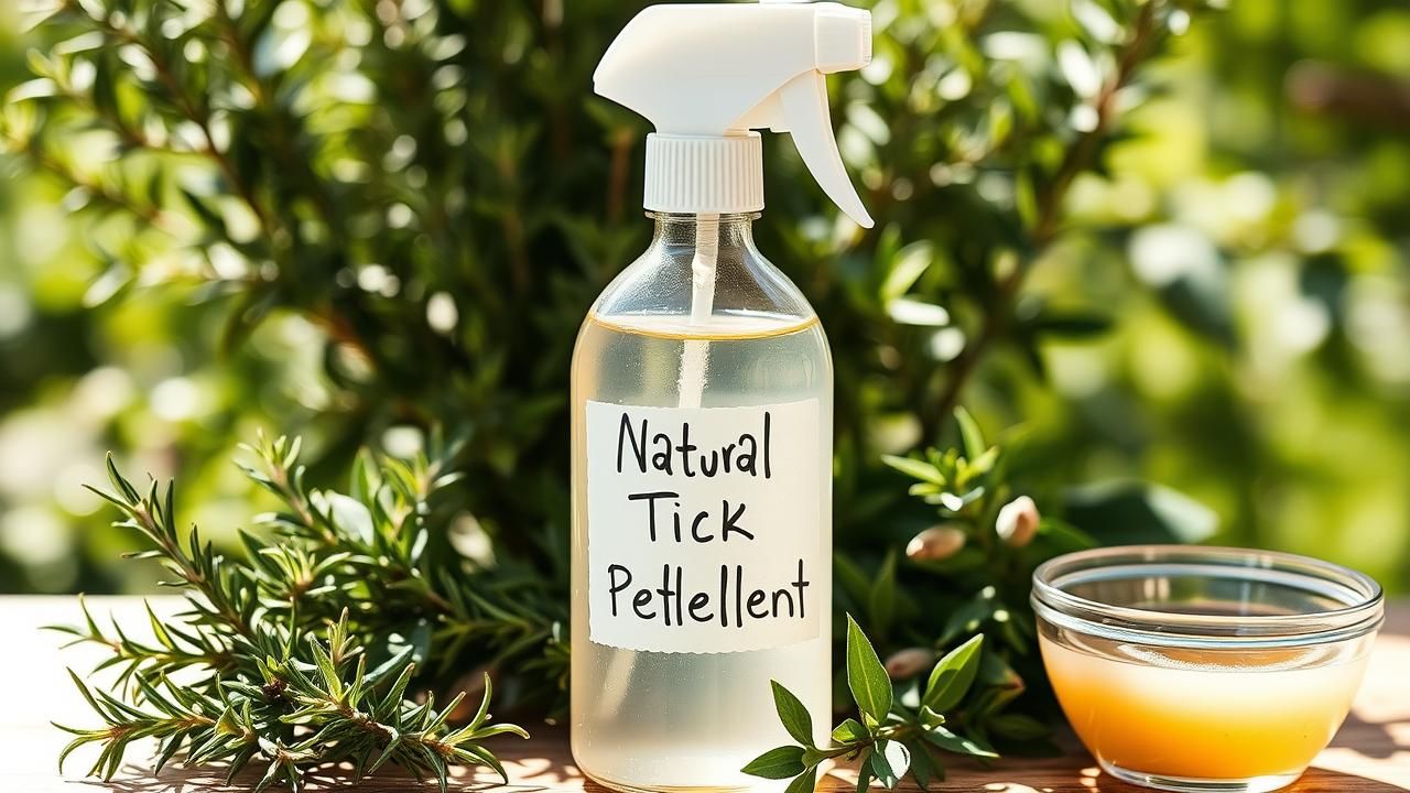 Tiques Solution Vinaigre Protege Humains Chiens