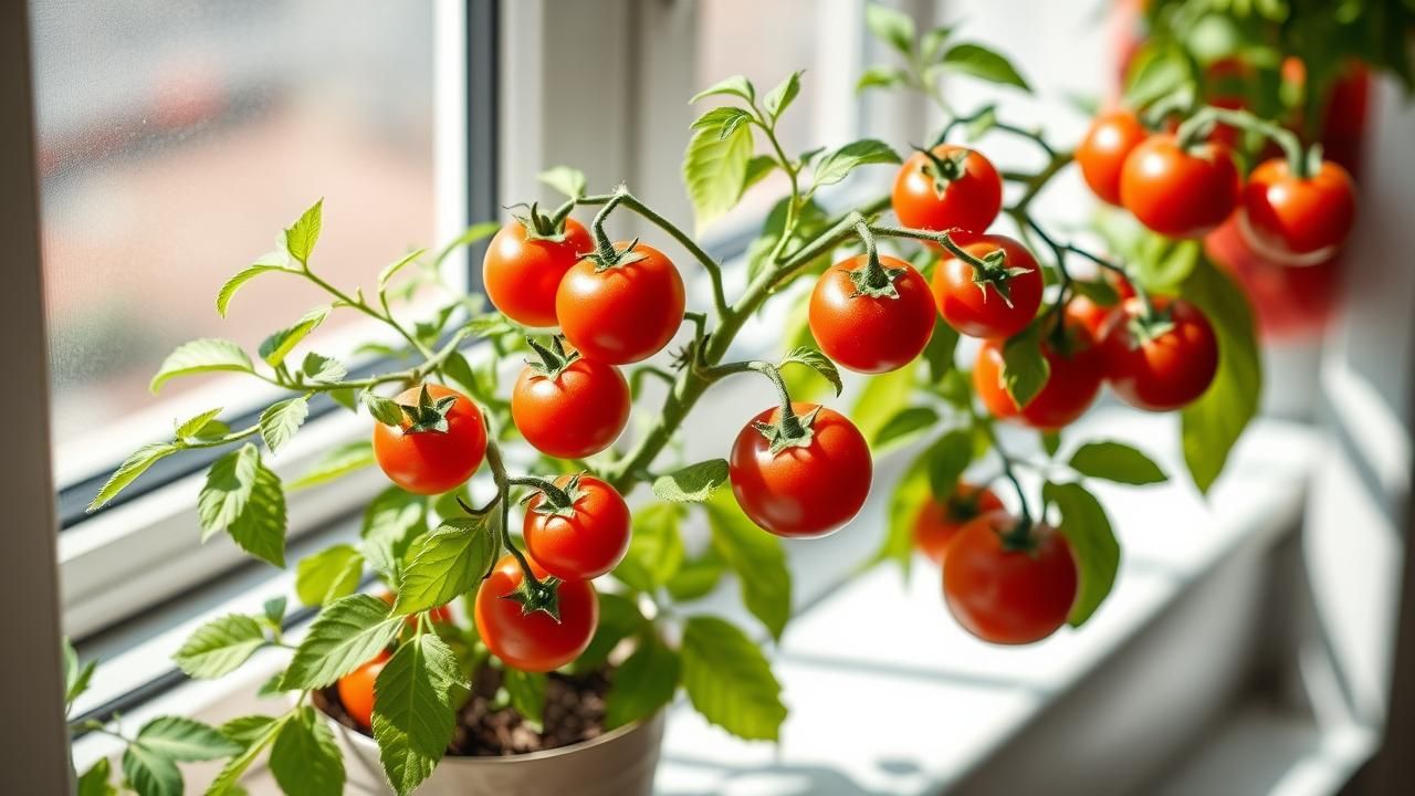Tomates Naines Varietes Compactes Sans Jardin