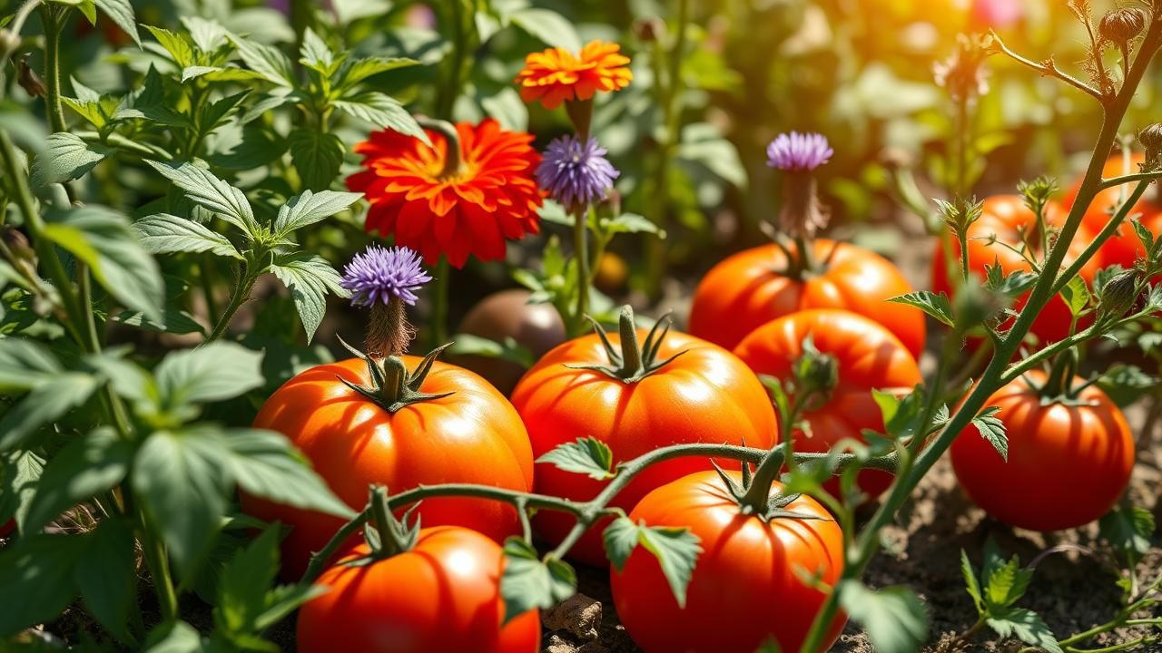 Tomates Savoureuses 3 Plantes Secretes