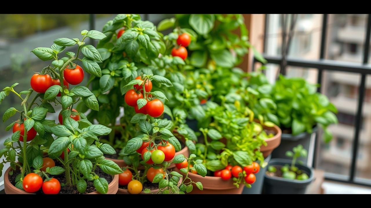 Transformer Balcon Potager Legumes Aout