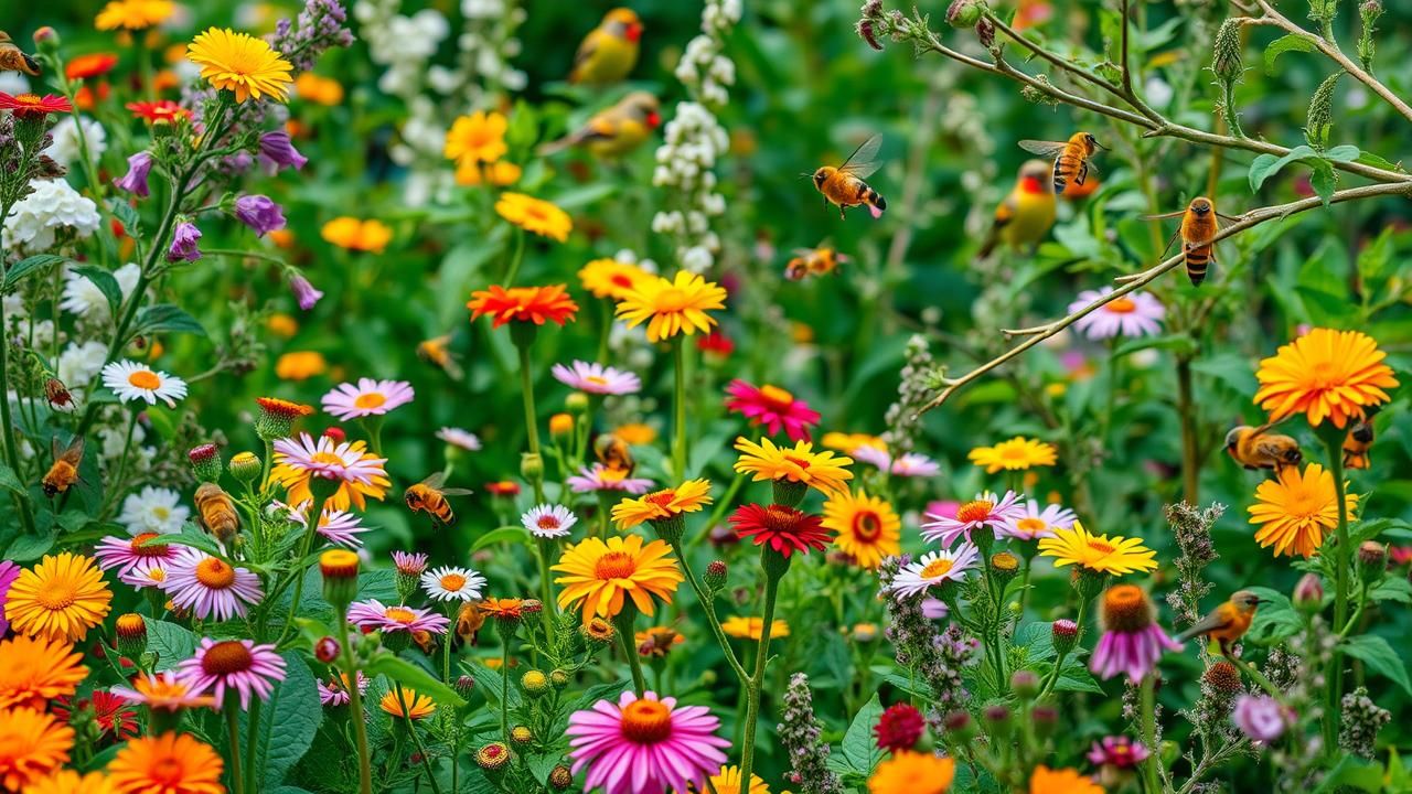 Transformer Jardin Paradis Abeilles Oiseaux
